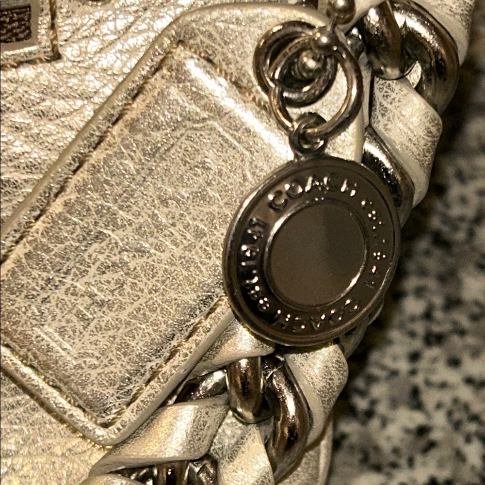 Coach Bridget 65th Anniversary Legacy Limited Ed. Bronze Clutch Shoulder Bag - Picture 5 of 16